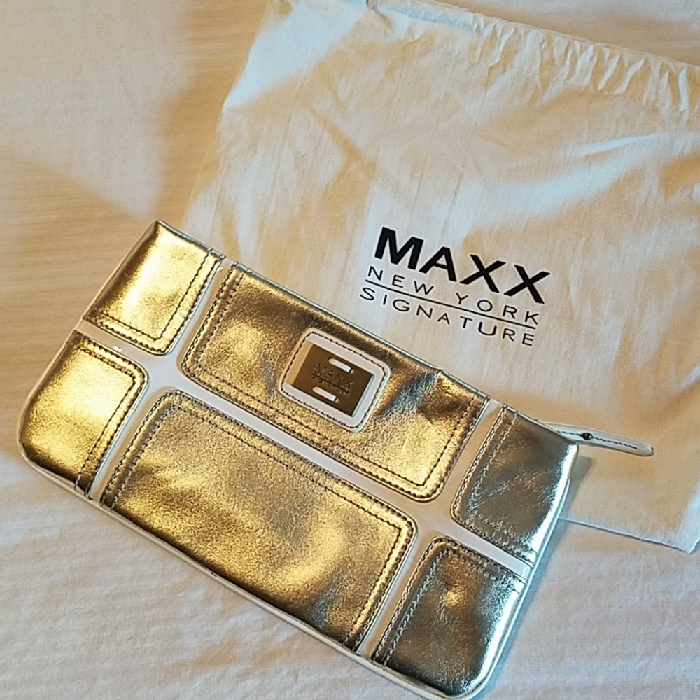 Max New York Signature Clutch Handbag